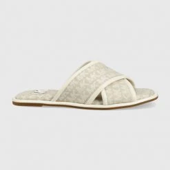 Γυναικεία Σαγιονάρες Παντόφλες MICHAEL Michael Kors Gideon Slide μπεζ