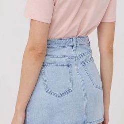 Γυναικεία Φούστες Τζιν φούστα MICHAEL Michael Kors μπλε -Michael Kors Εκπτώσεις unnamed file 3363