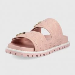 MICHAEL Michael Kors Γυναικεία Σαγιονάρες Παντόφλες Michael Kors Stark Slide χρώμα: ροζ -Michael Kors Εκπτώσεις unnamed file 3389