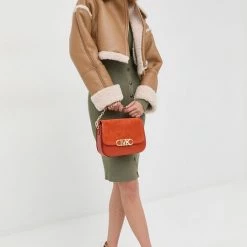 Γυναικεία Τσάντες χιαστί Δερμάτινη τσάντα MICHAEL Michael Kors πορτοκαλί -Michael Kors Εκπτώσεις unnamed file 359