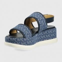 Γυναικεία Σανδάλια MICHAEL Michael Kors Presley Platform Sandal ναυτικό μπλε -Michael Kors Εκπτώσεις unnamed file 3614