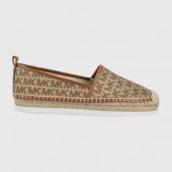 MICHAEL Michael Kors Γυναικεία Εσπαντρίγιες Michael Kors Lenny Espadrille καφέ