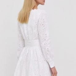 Γυναικεία Φορέματα Βαμβακερό φόρεμα MICHAEL Michael Kors άσπρο, -Michael Kors Εκπτώσεις unnamed file 3695