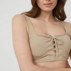 Γυναικεία Μπικίνι Σουτιέν κολύμβησης MICHAEL Michael Kors μπεζ -Michael Kors Εκπτώσεις unnamed file 3707