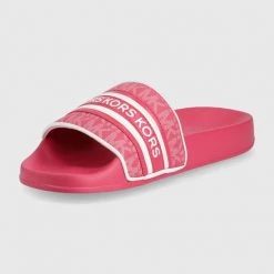 Γυναικεία Σαγιονάρες Παντόφλες MICHAEL Michael Kors Gilmore Slide χρώμα: ροζ -Michael Kors Εκπτώσεις unnamed file 3735