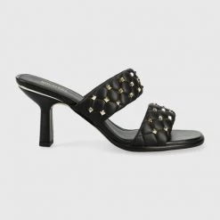 Γυναικεία Σαγιονάρες Παντόφλες MICHAEL Michael Kors Amelia μαύρο