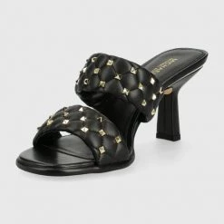 Γυναικεία Σαγιονάρες Παντόφλες MICHAEL Michael Kors Amelia μαύρο -Michael Kors Εκπτώσεις unnamed file 3881