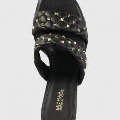 Γυναικεία Σαγιονάρες Παντόφλες MICHAEL Michael Kors Amelia μαύρο -Michael Kors Εκπτώσεις unnamed file 3882