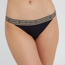 Γυναικεία Μπικίνι Σλιπ κολύμβησης MICHAEL Michael Kors μαύρο