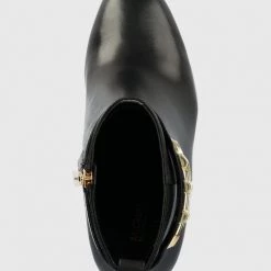 Γυναικεία Μποτάκια Δερμάτινες μπότες MICHAEL Michael Kors Parker χρώμα: μαύρο -Michael Kors Εκπτώσεις unnamed file 3971