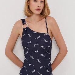 Γυναικεία Ολόσωμα Μαγιό MICHAEL Michael Kors ναυτικό μπλε