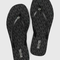 Γυναικεία Δίχαλο Παντόφλες MICHAEL Michael Kors Jinx Flip Flop χρώμα: μαύρο -Michael Kors Εκπτώσεις unnamed file 4540
