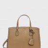 Γυναικεία Τσάντες Shopper και Tote Δερμάτινη τσάντα MICHAEL Michael Kors καφέ