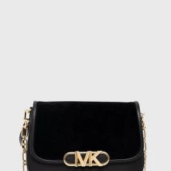 Γυναικεία Τσάντες χιαστί Δερμάτινη τσάντα MICHAEL Michael Kors μαύρο