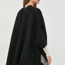 Γυναικεία Πόντσο με μείγμα μαλλιού MICHAEL Michael Kors μαύρο -Michael Kors Εκπτώσεις unnamed file 580