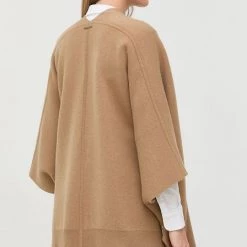 Γυναικεία Πόντσο με μείγμα μαλλιού MICHAEL Michael Kors μπεζ -Michael Kors Εκπτώσεις unnamed file 586