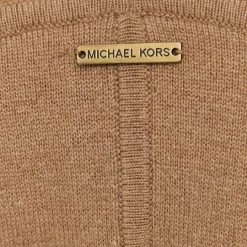 Γυναικεία Πόντσο με μείγμα μαλλιού MICHAEL Michael Kors μπεζ -Michael Kors Εκπτώσεις unnamed file 588