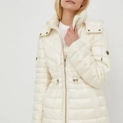 Γυναικεία Μακριά μπουφάν Μπουφάν με επένδυση από πούπουλα MICHAEL Michael Kors μπεζ,