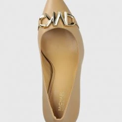 Γυναικεία Τακούνια Δερμάτινες γόβες MICHAEL Michael Kors Izzy μπεζ -Michael Kors Εκπτώσεις unnamed file 649