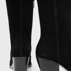 Γυναικεία Μπότες σούετ MICHAEL Michael Kors Harlow χρώμα: μαύρο 9 Γυναικεία Μπότες σούετ MICHAEL Michael Kors Harlow χρώμα: μαύρο -Michael Kors Εκπτώσεις unnamed file 653