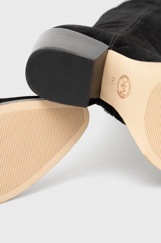 Γυναικεία Μπότες σούετ MICHAEL Michael Kors Harlow χρώμα: μαύρο 7 Γυναικεία Μπότες σούετ MICHAEL Michael Kors Harlow χρώμα: μαύρο - Image 5