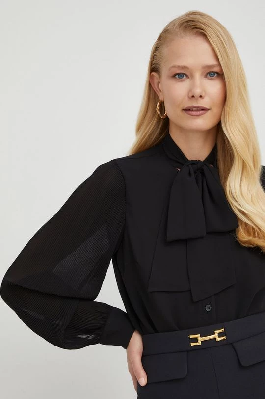 Γυναικεία Πουκάμισα Πουκάμισο MICHAEL Michael Kors μαύρο, 3 Γυναικεία Πουκάμισα Πουκάμισο MICHAEL Michael Kors μαύρο,