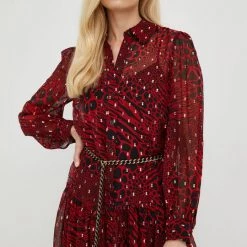 Γυναικεία Φορέματα Φόρεμα από συνδιασμό μεταξιού MICHAEL Michael Kors κόκκινο, 10 Γυναικεία Φορέματα Φόρεμα από συνδιασμό μεταξιού MICHAEL Michael Kors κόκκινο, -Michael Kors Εκπτώσεις unnamed file 704