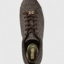 MICHAEL Michael Kors Γυναικεία Sneakers Υποδήματα Michael Kors Keaton Lace Up καφέ -Michael Kors Εκπτώσεις unnamed file 86