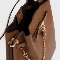 Γυναικεία Τσάντες χιαστί Δερμάτινη τσάντα MICHAEL Michael Kors καφέ -Michael Kors Εκπτώσεις unnamed file 897