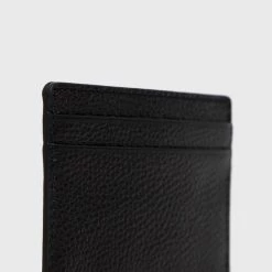 Γυναικεία Πορτοφόλια Δερμάτινη θήκη για κάρτες MICHAEL Michael Kors χρώμα: μαύρο -Michael Kors Εκπτώσεις unnamed file 945